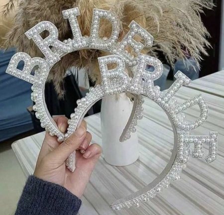 طوق bride لولو بدون طرحة