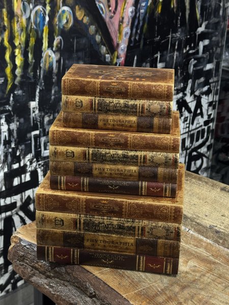 كتب ديكور خشب