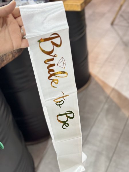 وشاح Bride to be