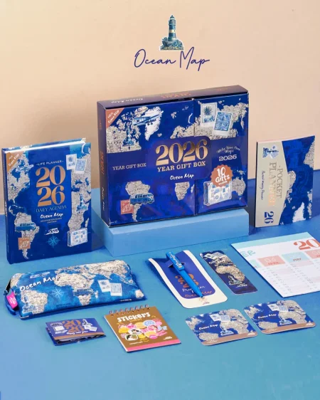 Ocean Map Year Gift Box 2026