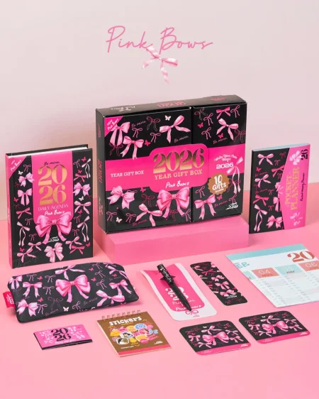 Pink Bows Year Gift Box 2026